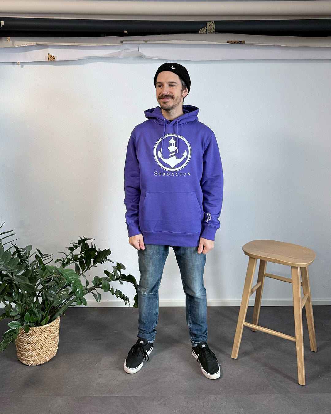 Anchouse Organic Hoodie - Purple Love