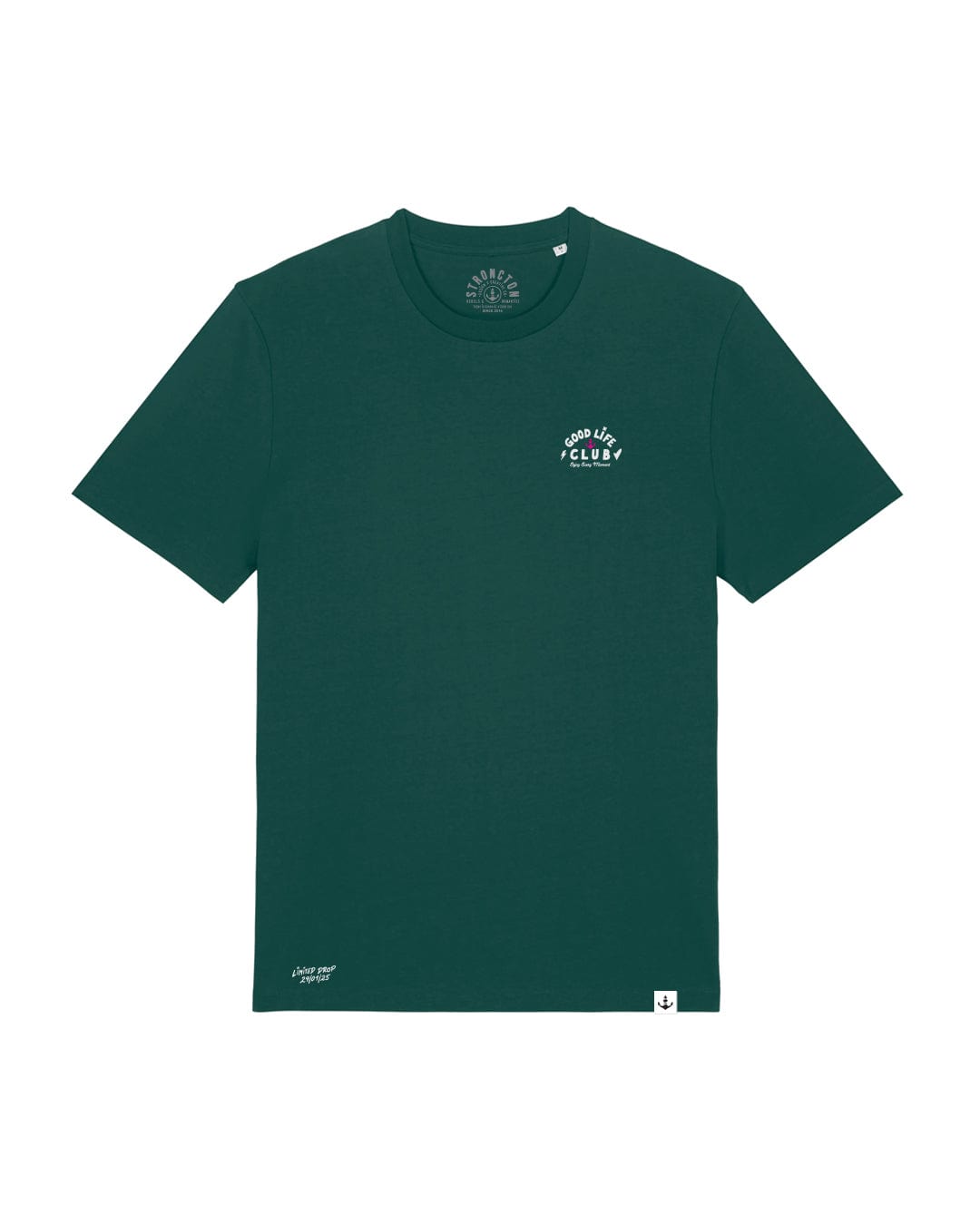 Good Life Club Organic T-Shirt - Glazed Green [secret P.O.]