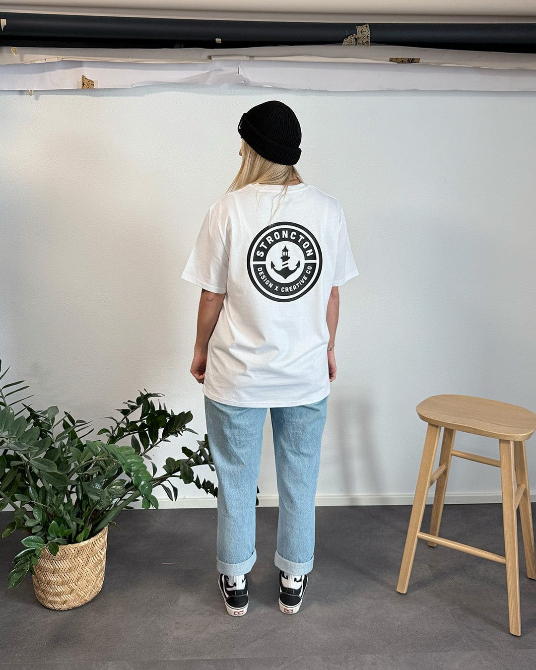 Stroncton DXCCo Logo T-Shirt - White