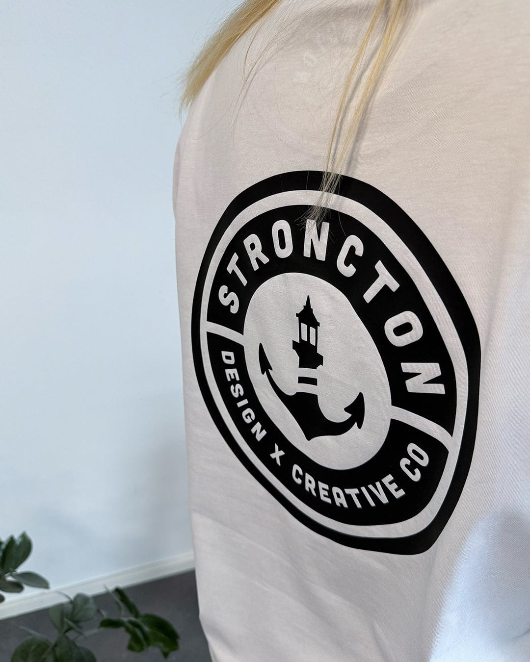 Stroncton DXCCo Logo T-Shirt - White