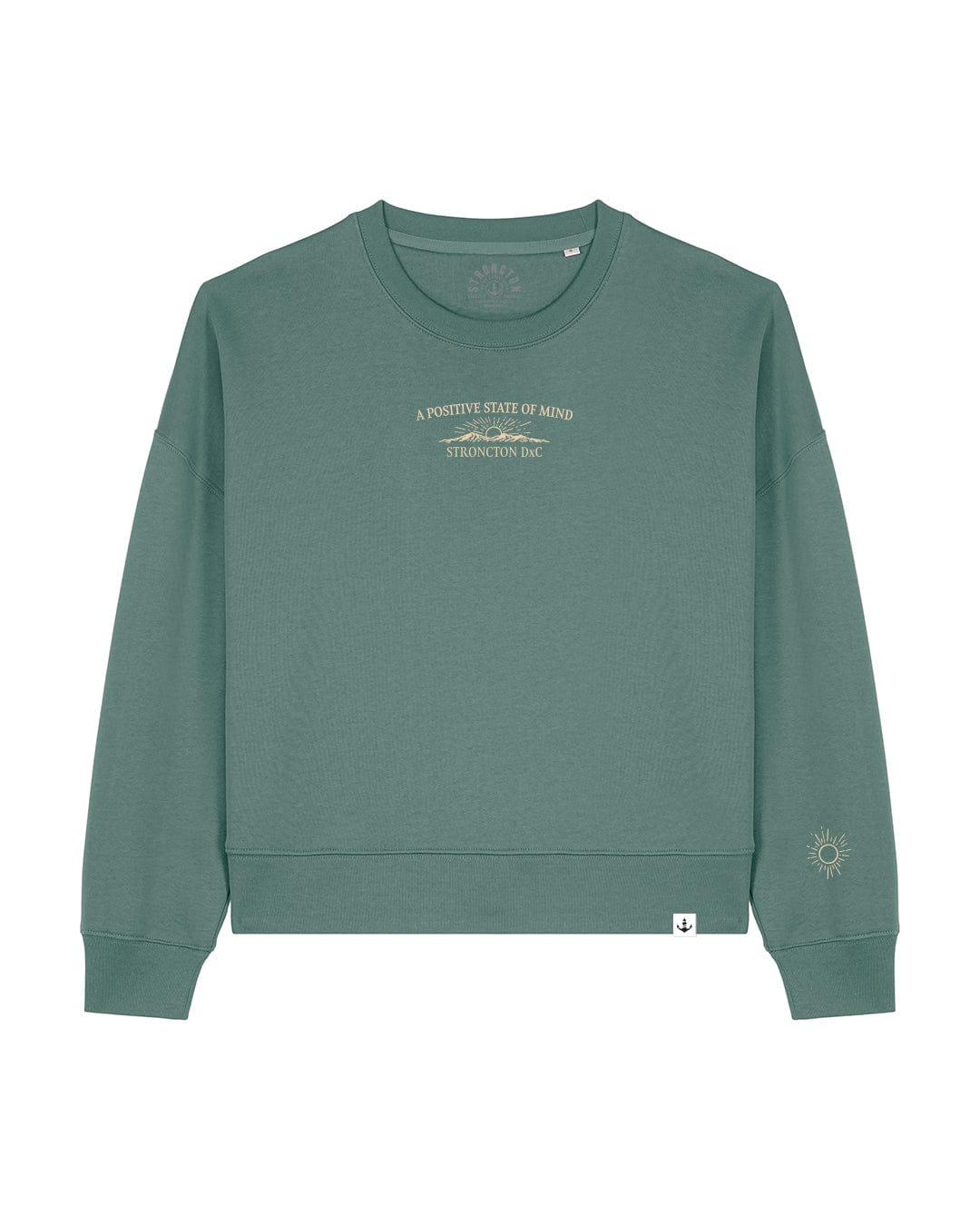 State of Mind Organic Women Crewneck - Green Bay